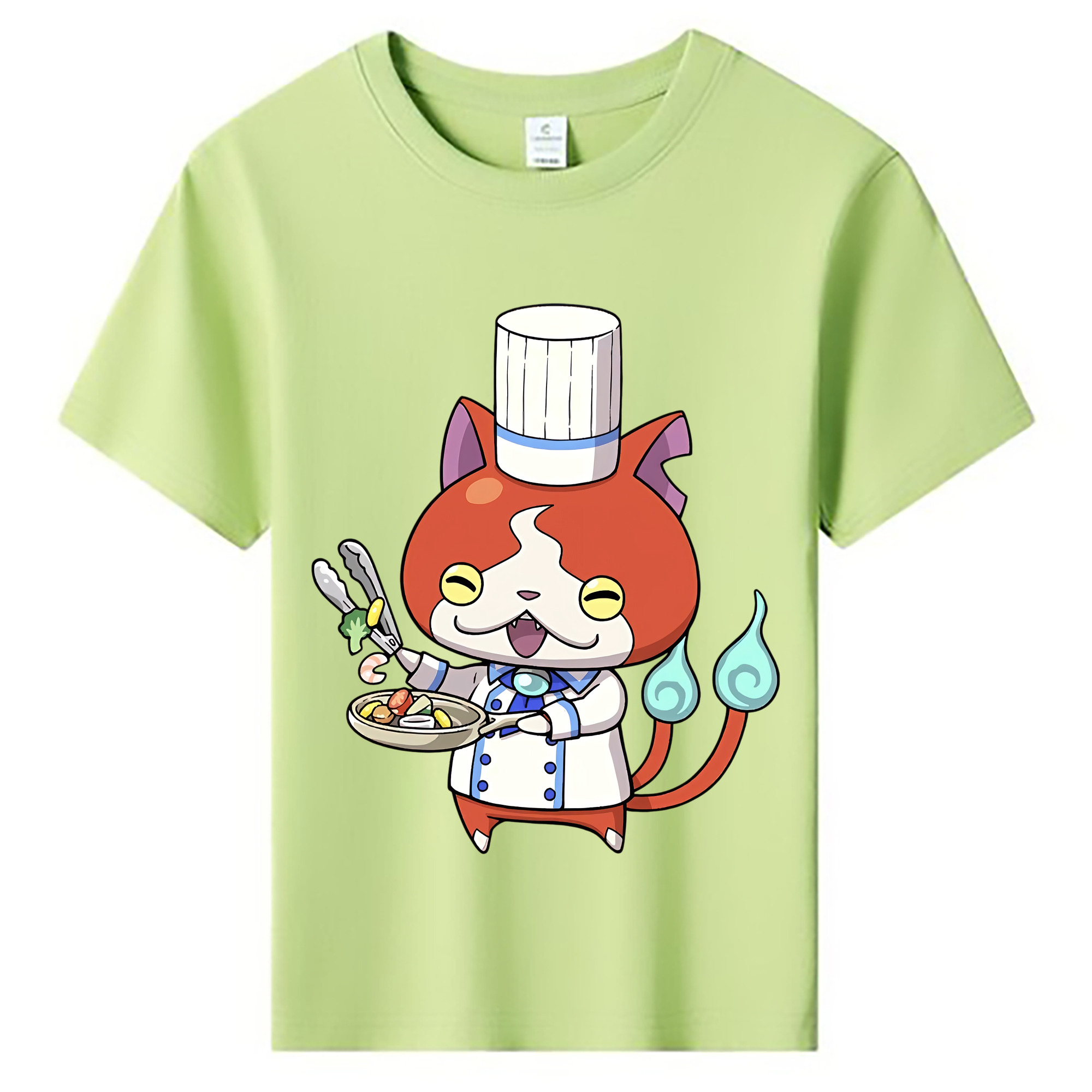 （画像用） 妖怪ウォッチ Yo-kai Watch 綿100％キッズTシャツ（フロントプリント）